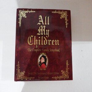 Book- All My Children TV Show Scrapbook- hardcover